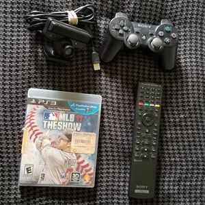 PS3 Bundle Game, Controller, Camera & Remote